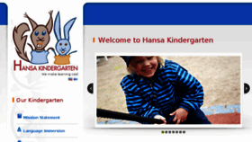 What Hansakindergarten.fi website looked like in 2016 (7 years ago)