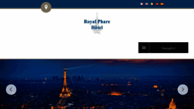 What Hotel-royalphare-paris.com website looked like in 2016 (7 years ago)