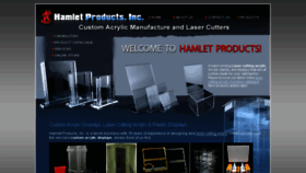 What Hamletproducts.com website looked like in 2016 (7 years ago)