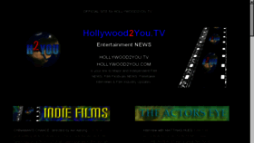What Hollywood2you.tv website looked like in 2016 (7 years ago)