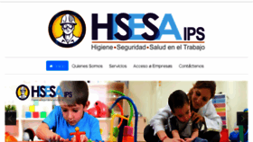 What Hisesa.com website looked like in 2016 (7 years ago)