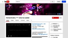 What Horizonco.de website looked like in 2016 (7 years ago)
