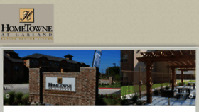 What Hometownegarland.com website looked like in 2016 (9 years ago)