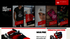 What Heatpressesdirect.com website looked like in 2016 (7 years ago)