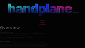 What Handplane3d.com website looked like in 2016 (7 years ago)