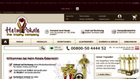 What Helm-pokale.at website looked like in 2016 (7 years ago)