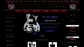 What Hardrockstageproductions.com website looked like in 2016 (7 years ago)