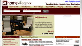 What Homevillage.ca website looked like in 2016 (7 years ago)