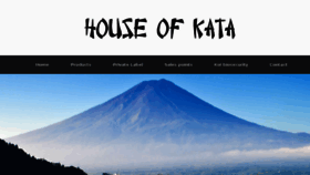 What Houseofkata.com website looked like in 2016 (7 years ago)