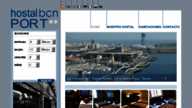 What Hostalbcnport.com website looked like in 2016 (7 years ago)
