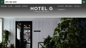 What Hotelgsanfrancisco.com website looked like in 2016 (7 years ago)