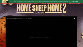 What Homesheephome2.com website looked like in 2016 (7 years ago)