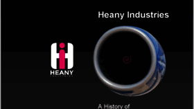 What Heany.com website looked like in 2016 (7 years ago)