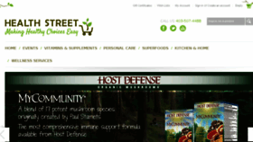 What Healthstreet.ca website looked like in 2016 (7 years ago)