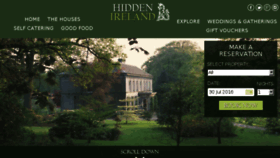 What Hiddenireland.com website looked like in 2016 (7 years ago)