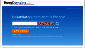 What Hakankaraduman.com website looked like in 2016 (7 years ago)