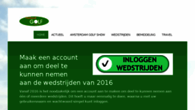 What Hollandgolfevents.nl website looked like in 2016 (7 years ago)