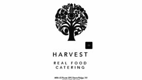 What Harvestrealfoodcatering.com website looked like in 2016 (7 years ago)