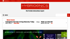 What Hybrigenics-services.com website looked like in 2016 (7 years ago)