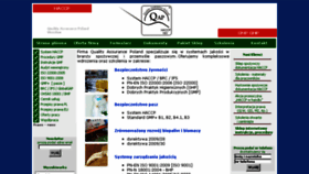 What Haccp.org.pl website looked like in 2016 (7 years ago)
