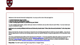 What Harvard.communityforce.com website looked like in 2016 (7 years ago)