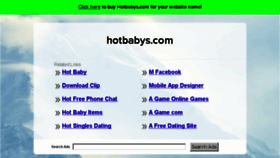 What Hotbabys.com website looked like in 2016 (7 years ago)