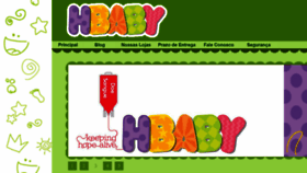 What Hbaby.com.br website looked like in 2016 (7 years ago)