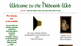 What Hilberink.nl website looked like in 2016 (7 years ago)