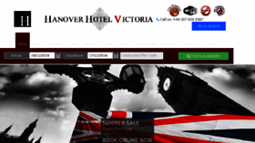 What Hanoverhotel.co.uk website looked like in 2016 (7 years ago)