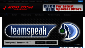 What Havenshosting.com website looked like in 2016 (9 years ago)