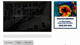 What Haiti.org website looked like in 2016 (7 years ago)