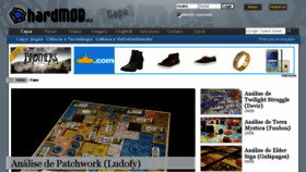 What Hardmob.com.br website looked like in 2016 (8 years ago)