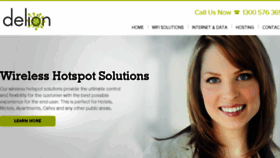 What Hotspot.delion.com.au website looked like in 2016 (7 years ago)