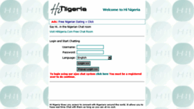 What Hinigeria.net website looked like in 2016 (7 years ago)