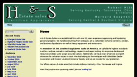 What Hsestatesales.com website looked like in 2016 (7 years ago)
