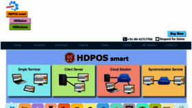 What Hdpos.in website looked like in 2016 (7 years ago)