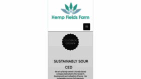What Hempfieldsfarm.com website looked like in 2016 (7 years ago)