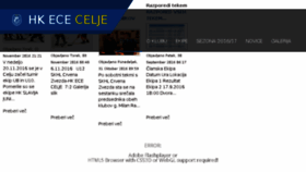 What Hk-celje.si website looked like in 2016 (7 years ago)