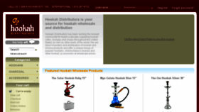 What Hookahdistributors.com website looked like in 2016 (7 years ago)