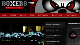 What Hockey-boxers-de-bordeaux.fr website looked like in 2016 (7 years ago)