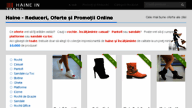What Haineintrend.com website looked like in 2016 (8 years ago)