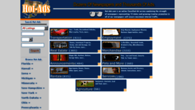 What Hot-ads.com website looked like in 2016 (7 years ago)