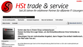 What Hst-shop.de website looked like in 2016 (7 years ago)