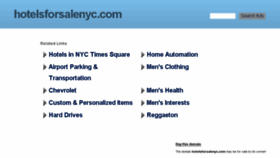 What Hotelsforsalenyc.com website looked like in 2016 (7 years ago)