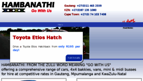 What Hambanathi.com website looked like in 2016 (8 years ago)