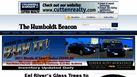 What Humboldtbeacon.com website looked like in 2016 (7 years ago)