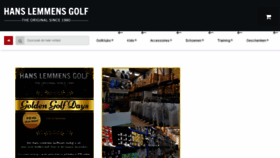 What Hanslemmensgolfstores.com website looked like in 2016 (7 years ago)