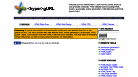 What Hypergurl.com website looked like in 2016 (7 years ago)