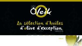 What Huile-olive-cie.fr website looked like in 2016 (7 years ago)