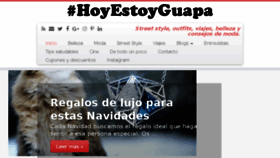 What Hoyestoyguapa.com website looked like in 2016 (7 years ago)